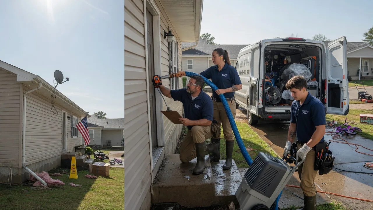 Ceiling Water Damage Restoration in Moosic, PA near me